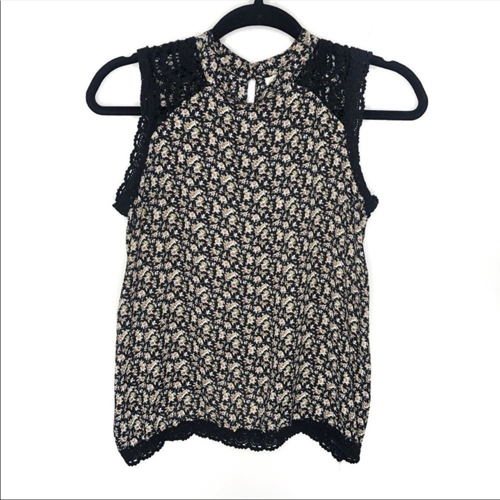 Paper Crane | Sleeveless Floral Tank Top